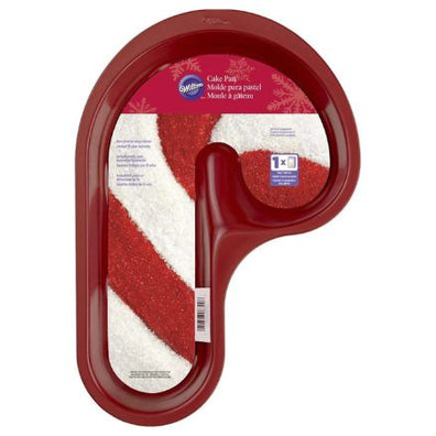 Molde de bastón navideño